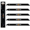 MAD FOX | Reciprocating Saw Blades | 5-Pack | (14TPI, 200mm)