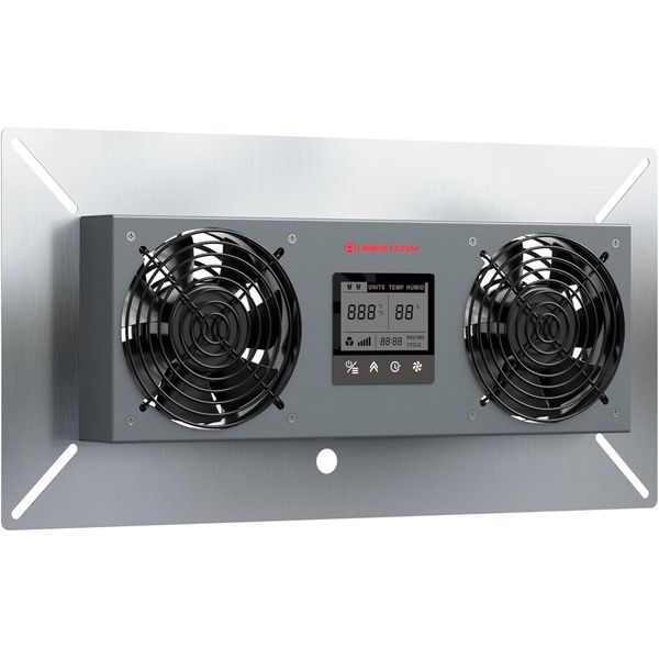 Abestorm Crawlspace Ventilation Fan w/ Humidistat Temperature Controller 240CFM