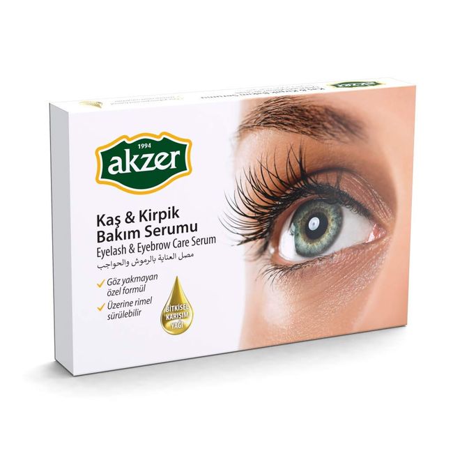 AKZER KAŞ KİRPİK BAKIM SERUMU 20 ML.