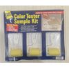 FOAM PRO VALUE PACK Color Tester Kit 3 Rollers, 3 Trays & 3 Sample boards