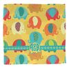 YouCustomizeIt Personalized Cute Elephants Washcloth