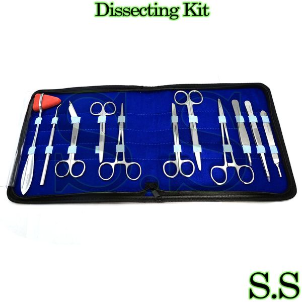 11 Pieces German Elite Quality Dissecting Kit Surgical Instruments DS-1601