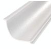 Beam Lighting Under Cabinet Light Cover Replacement | White Ribbed Acrylic Diffuser (UCEL Linkable, 12")