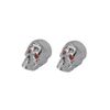 Fenix Cycles Chrome Skull LED Bicycle Grip End