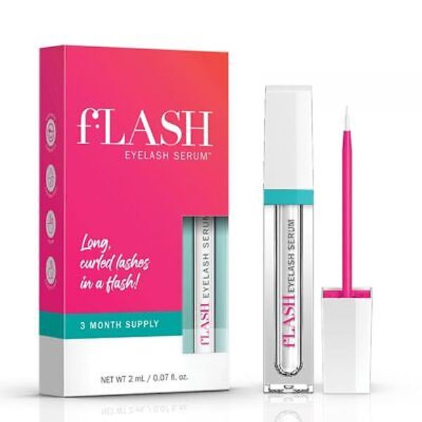 fLASH Eyelash Serum Serum for Long Curled Lashes - Enhances and Strengthen
