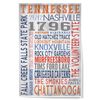 Lantern Press 12x18 Inch Art Print Wall Decor, Murfreesboro, Tennessee, Rustic Typography