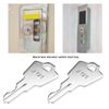 Create idea 5Pcs Metal Ignition Keys Replacement A126 Compatible with APEM Compatible with KAC Compatible with ELEDIS Switch Start Key