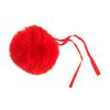 Trimits Faux Fur Pom Pom Medium 6cm Assorted Colours Black