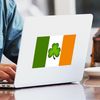CafePress Irish Flag Shamrock Sticker (Rectangle 10 pk)