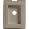 Alcoa Home Exteriors Split Recess J-Block Mounting Block