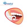 Efiseptyl - EasyDuo Floss Holder - Resistant Wire Fluoride - Soft Eraser - Pack of 18