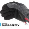 Mechanix Wear ColdWork Original Winter Gloves (Large, Black/Grey) Grey/Black