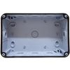 Waterproof Outdoor Double Switched Power Socket IP66 2 Gang Electrical Plug Socket with Lockable Lid