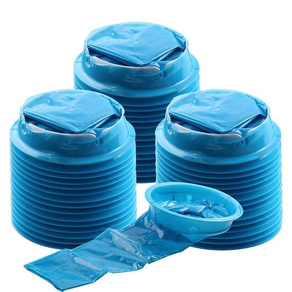 Emesis Bags, YGDZ 45 Pack Vomit Bag Disposable Barf Bags Car Throw Up Blue Nausea Bags for Travel Motion, 1000ml