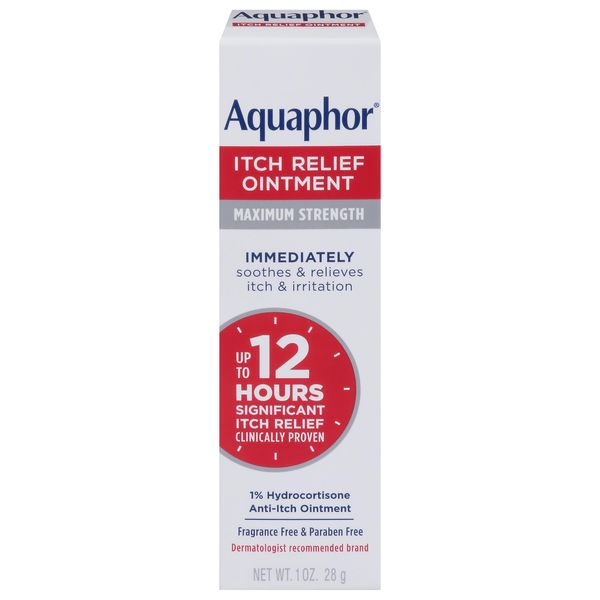 Aquaphor, Ointment Itch Relief Standing, 1 Ounce
