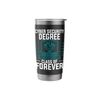 Cyber Security Hacker IT Tech Forever Hacking Cybersecurity Stainless Steel Insulated Tumbler