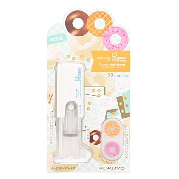 Kokuyo DSM10-L5 Donut Seal Stamp Limited Mister Donut Pattern