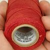 Linhasita Waxed Thread 100 g / 170 m Polyester 1 mm Thick Macrame, 30 Colours red
