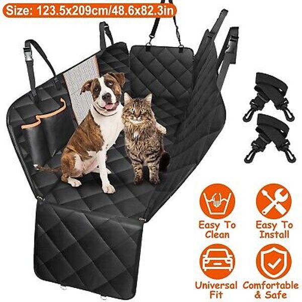 Pet Dog Cat Seat Cover Mat for Car SUV Rear Back Scratch Proof Protector Hammock