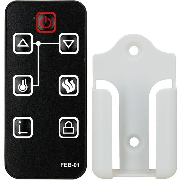 Replacement For Febo Flame Electric Fireplace Remote Control Zhs30a 13in30054