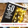 VFM - Indoor Copper Wire Lights- Warm White- Christmas Lights (50)