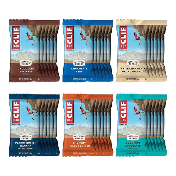 CLIF BARS - Energy Bars - Best Sellers Variety Pack- Made with Organic Oats