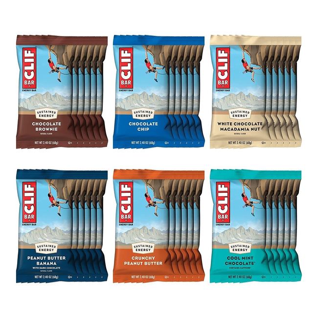 CLIF BARS - Energy Bars - Best Sellers Variety Pack- Made with Organic Oats