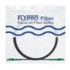 FLYPROFiber 20m Gepanzerte Glasfaserkabel LC/APC auf LC/APC, LWL Patchkabel Simplex Singlemode 9/125μm OS2 Patchkabel, Schwarz