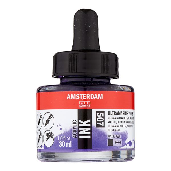 Amsterdam ACRYLC Ink ULT.Violet, Ultramarine Violet, One Size
