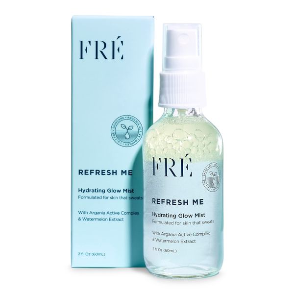 Hydrating Toning Glow Facial Mist by FRE Skincare - Anti-Aging Face Spray Regenerates Collagen & Elasticity, Reduce Wrinkles & Rebalances Skins pH - Vegan, Cruelty-Free & Suitable for Skin that Sweats