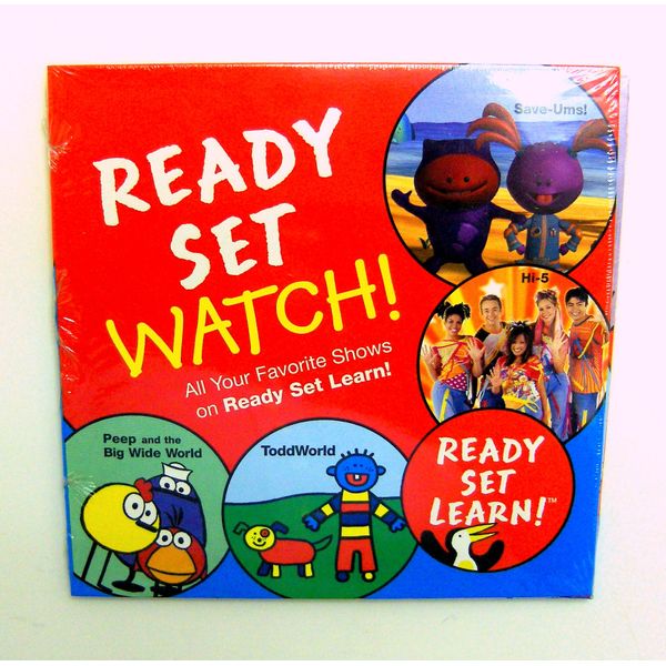 Discovery Kids"Ready Set Learn!" Preschooler Learning DVD