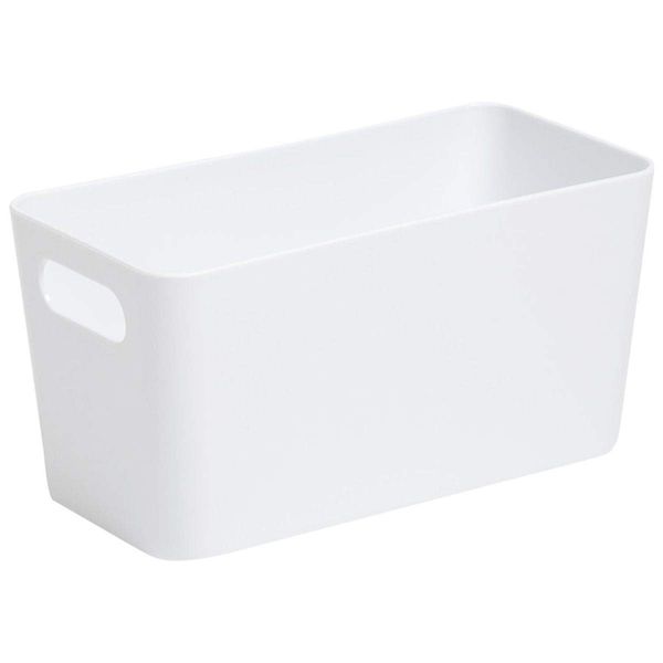 Wham 6.01 Rectangular 20cm Home Studio Storage Basket (White)