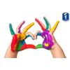 Feuchtmann Klecksi Big Bottle Finger Paint (Black)
