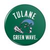 Tulane University Green Wave Kitchen Refrigerator Locker Button Magnet
