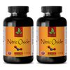 nitric oxide booster - NITRIC OXIDE 3150mg - muscle gainer - 2 Bot 180 Tablets