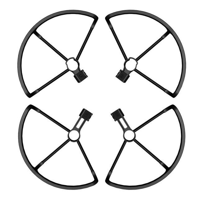 HeiyRC Propeller Guard for Ruko F11GIM 2/F11 GIM/Ruko F11 Pro/Contixo F24 Pro/Contixo F35 Drone Quick-Release Prop Protector Anti-Collision Bumper Protective Cage Accessory