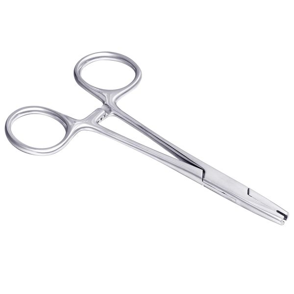 DJCIW 5mm Jaw Piercing Ball Removal Tool,Stainless Steel Dermal Anchor Forceps for Dermal Tops Unscrew or Screw Ball Pliers for Nose Septum Earrings Lip Ring