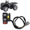 Srliya Electric Shift Push Button Assembly ATV Shifter Assembly for ATV TRX350FE 2000-2003