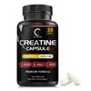 Creatine Monohydrate Capsules Build Muscle, Boost Strength Improve Performance