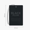 Harukado 3628 Carall Black Flow Plate 3 Pack Black Silk