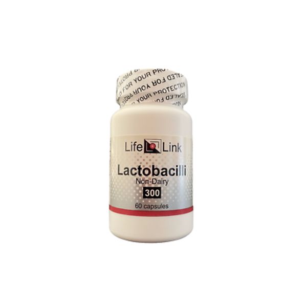 LifeLink's Lactobacilli Complex - 10 billion CFU - 60 capsules