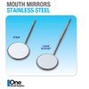Dental Mouth Mirrors Cone Socket Magnifying  10's NO 4 