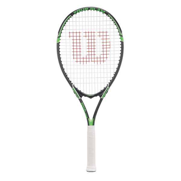 Wilson Tour Slam Strung Tennis Racquet, 4 1/4-Inch, Black/Green