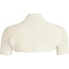 con-ta Angora Fine Knit Shoulder Warmer, Natural, L
