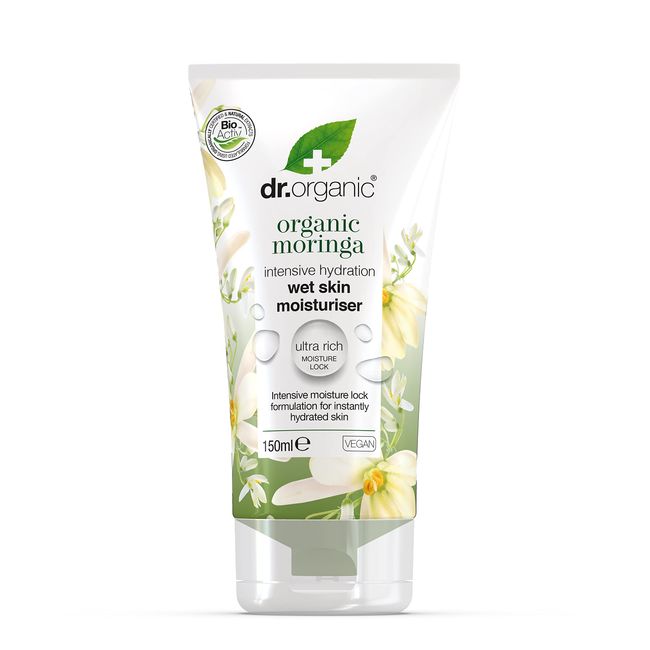 Dr. Organic Moringa Wet Skin Moisturiser 150 ml