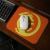 Hidden Temple Orange Iguanas Low Profile Thin Mouse Pad Mousepad