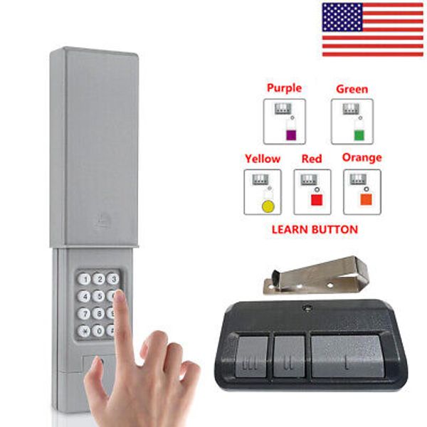 Universal KLIK2U-P2 Wireless Keypad 893LM Garage Door Opener for LiftMaster