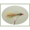 Trout Flies,Flash Damsels,12 per pack, Black and Olive Hothead, Blue & Red Flash