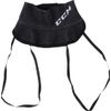 CCM PRO Neck Guard Senior Schnittfest, Farbe:schwarz