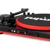 Gemini Bluetooth Vinyl Record Player Stereo Systems Home Turntable With Speakers